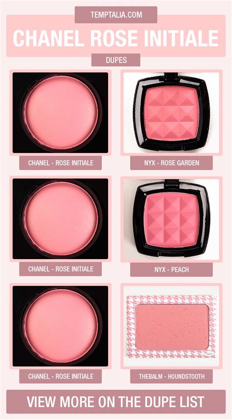 chanel morning rose dupe|chanel dupes.